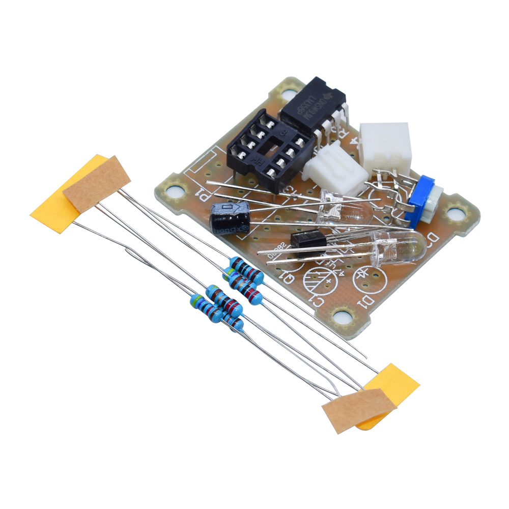 Diy Electronics Lab - WAVGAT LM358 LED-Atmungslicht-Kit DIY Elektronik-Bausatz Leiterplatte