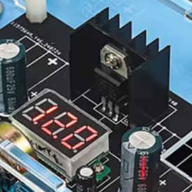 Diy Electronic Modules - LM317 Spannungsregler-Stromversorgungsplatine Bausatz DIY Einstellbares 1,25-12V