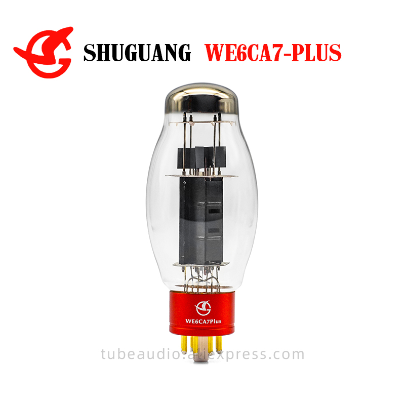 Diy Electronics Audio - 2026 SHUGUANG WE6CA7-PLUS Karbonisierte Anoden-Vakuumröhre Upgrade
