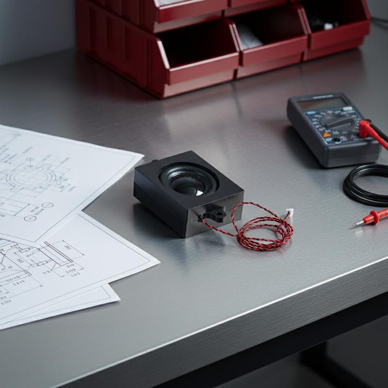 Diy Electronics Audio - Mini-Gehäuselautsprecher 4,5W 50x45mm Box-Lautsprecher Breitband-Audio-Lautsprecher für
