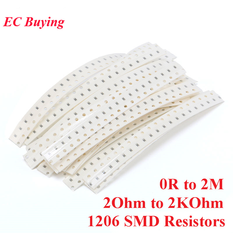 800 Stück 1206 SMD-Widerstands – Diy Electronics Components Kit Bewertung und Preis
