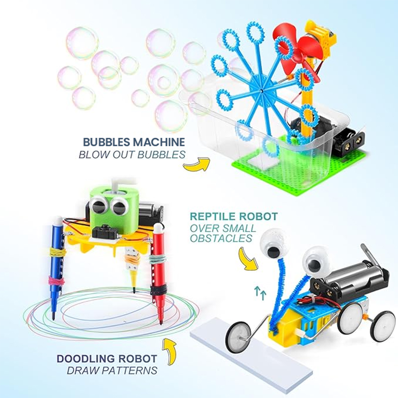 6-teiliges Robotik-Set Wissens – Diy Electronics For Kids Bewertung und Preis