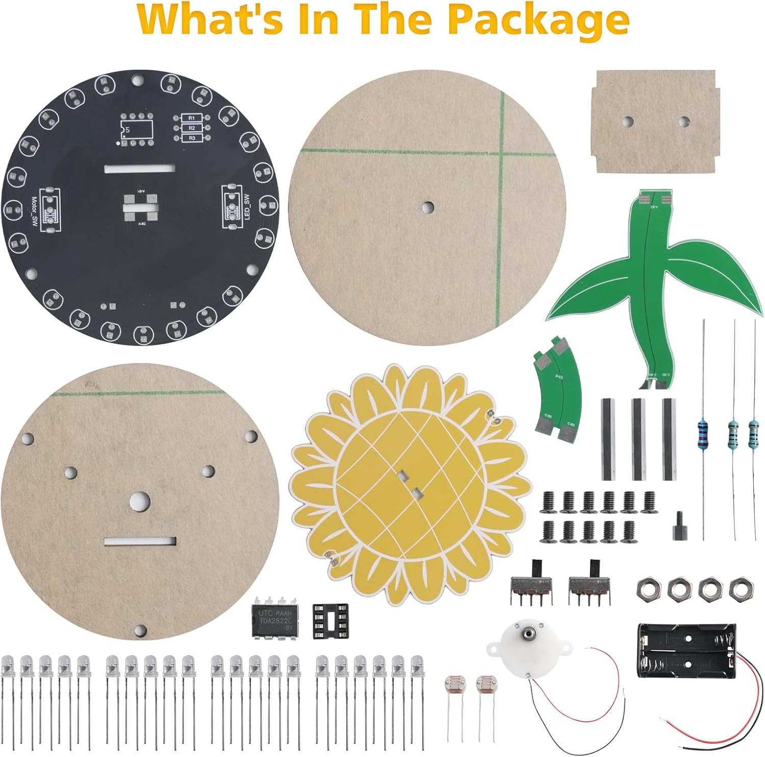 Lichtjagd-Sonnenblumen-Löten-Ü – Diy Electronics Kits For Adults Bewertung und Preis