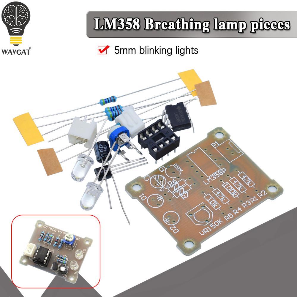 WAVGAT LM358 LED-Atmungslicht- – Diy Electronics Lab Bewertung und Preis