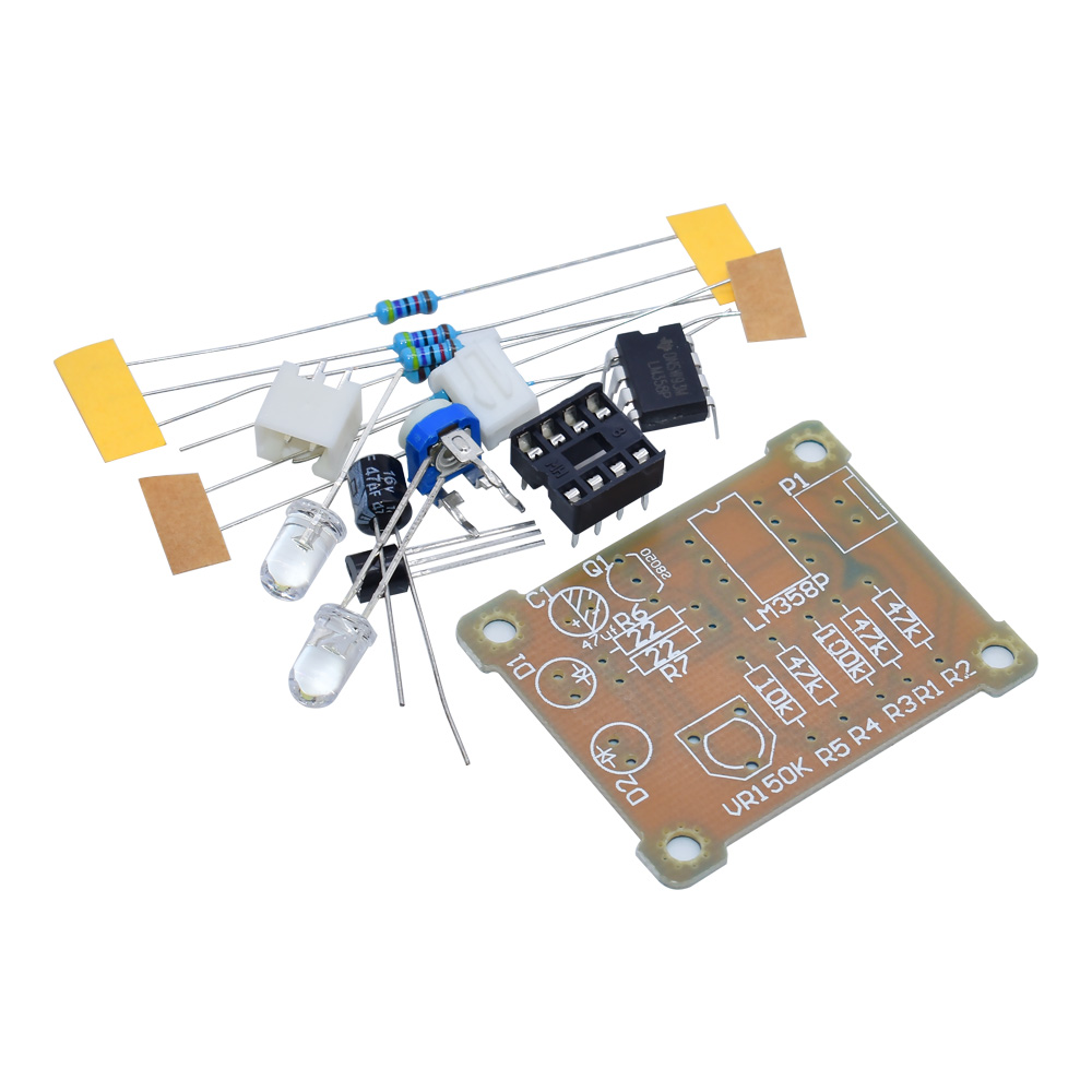 WAVGAT LM358 LED-Atmungslicht- – Diy Electronics Lab Bewertung und Preis