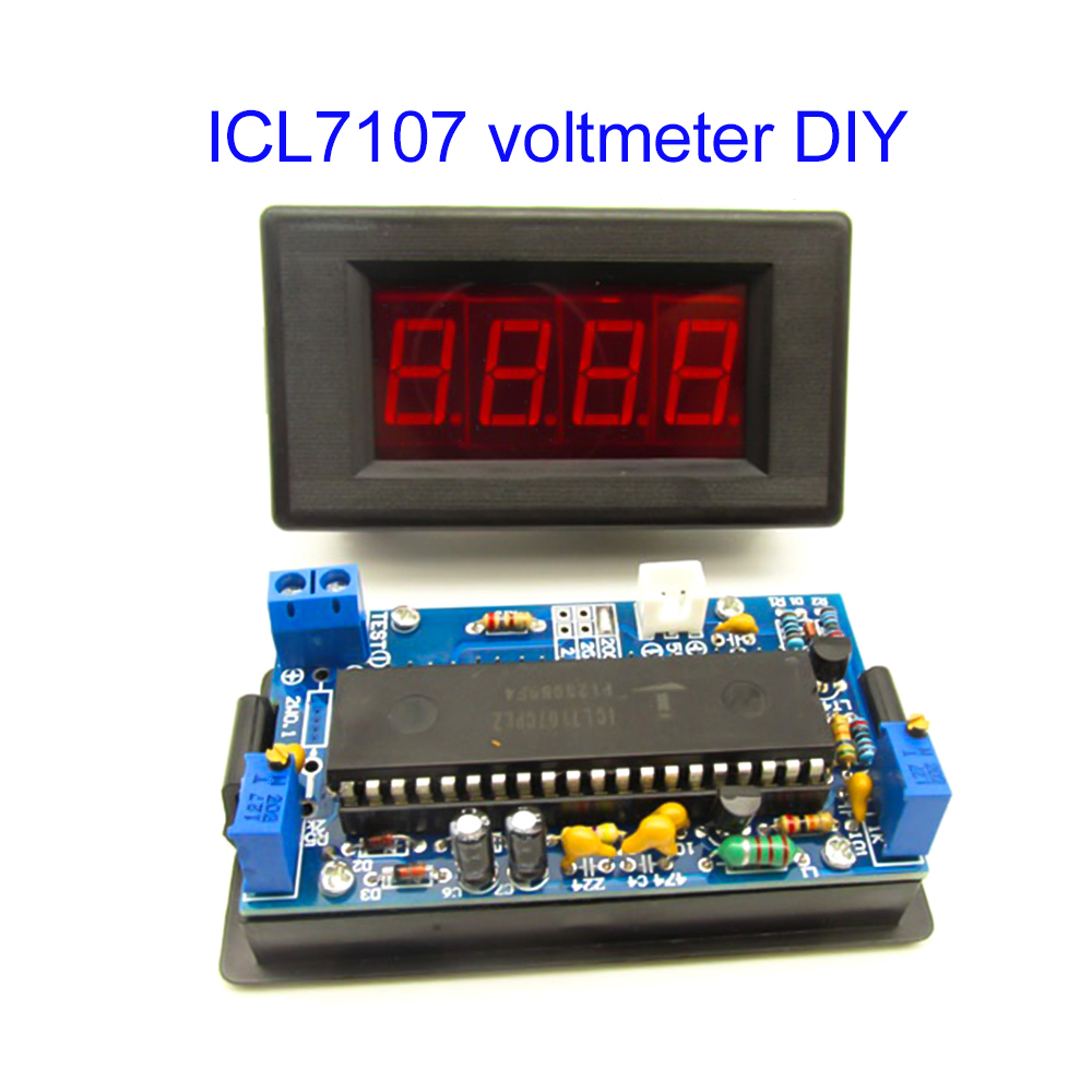 ICL7107 Voltmeter DIY-Kit Teil – Diy Electronics For Kids Bewertung und Preis