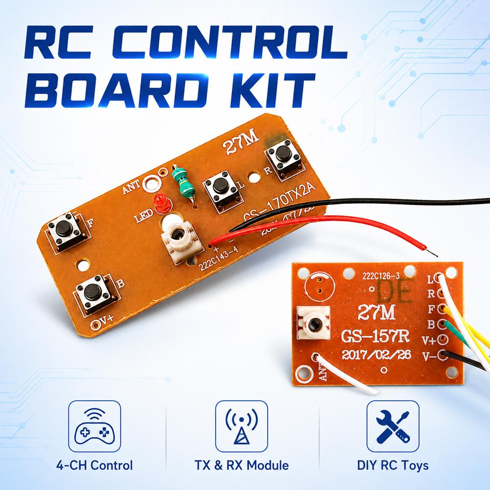 27MHz Fernbedienungs-Set 4-Kan – Diy Electronic Modules Bewertung und Preis