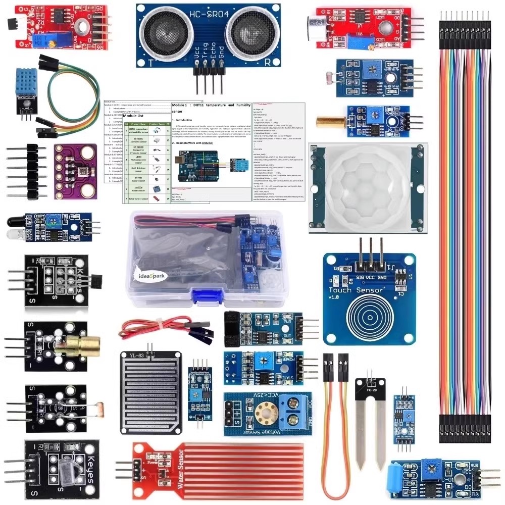 22-in-1-Sensor-Kit, Modul-Kit  – Diy Electronics Kits For Adults Bewertung und Preis