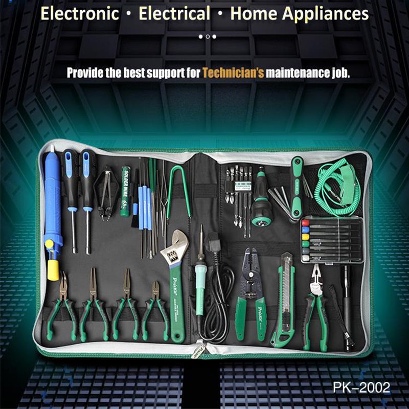 52-teiliges Pro'sKit PK-2002H  – Diy Electronics Lab Bewertung und Preis