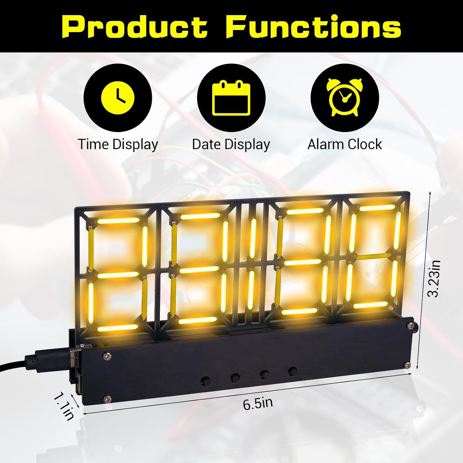 DIY-Lötübungsprojekt-Kit, 4-Bi – Diy Electronics Kits For Adults Bewertung und Preis