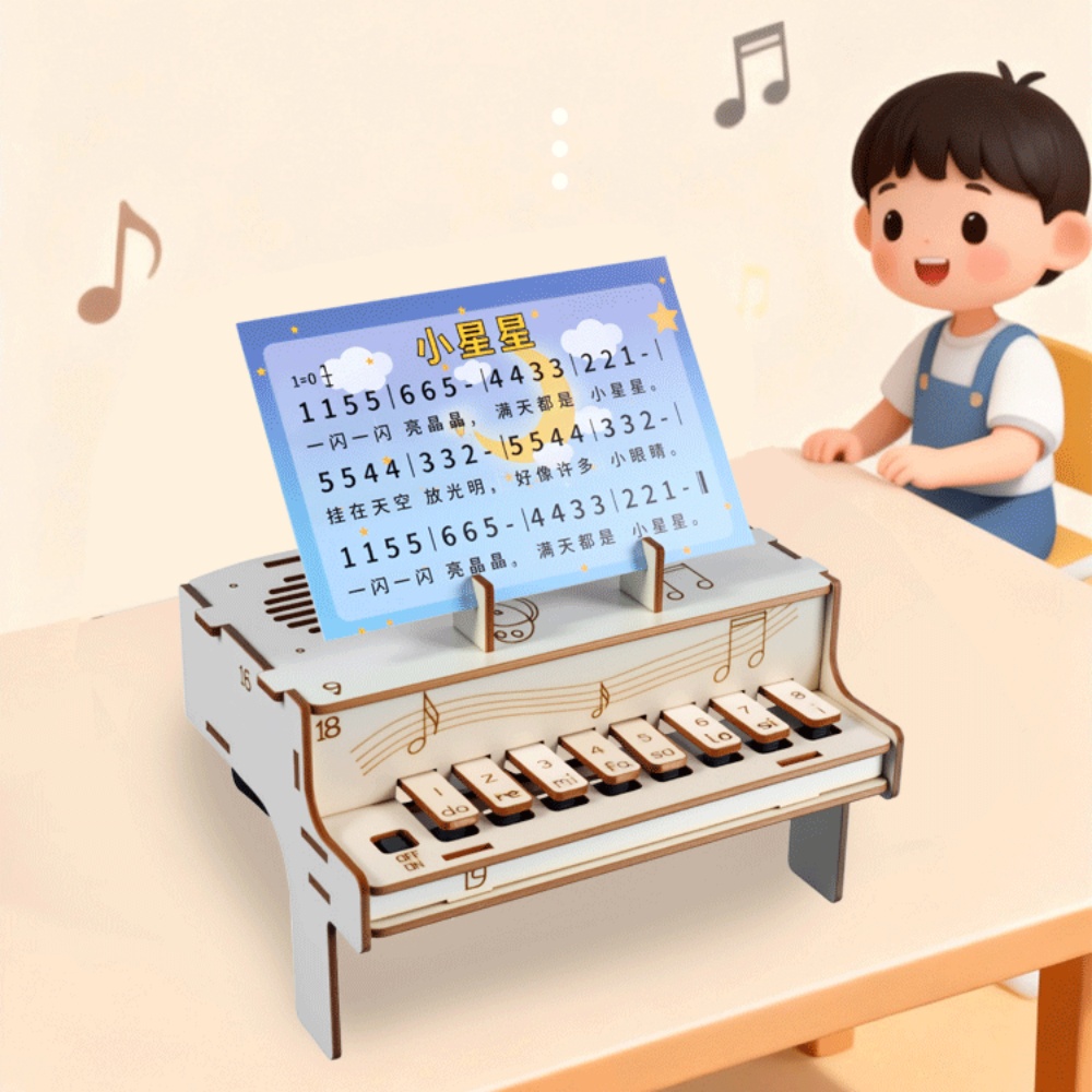 DIY Holz-Elektronisches Klavie – Diy Electronics Kits For Adults Bewertung und Preis